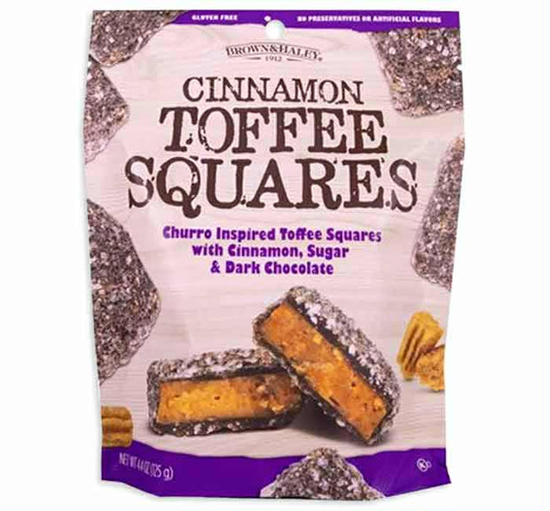 Cinnamn Toffe Squares 4.4 oz