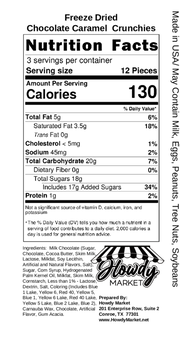 Freeze Dried Chocolate Caramel Crunchies