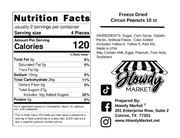 Freeze Dried Circus Peanuts, 10 count