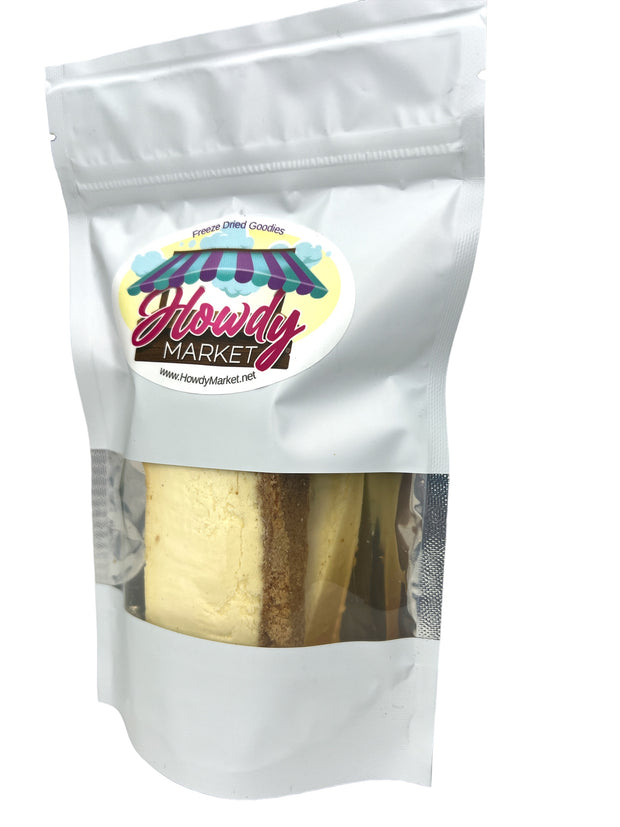 Freeze Dried New York Style Cheesecake Slices