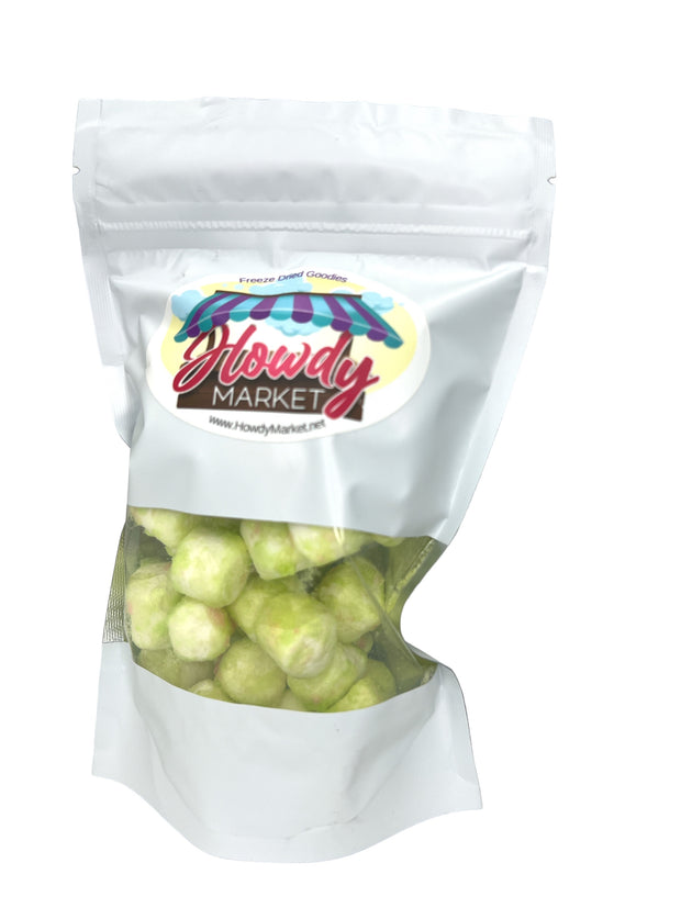 Freeze Dried Mini Marshmallows - Green Apple - 1 oz