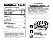 Freeze Dried Fruit Poppers  Choose Variety