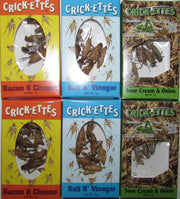 Hotlix real crickets to eat Crick-ettes Variety Pack of Six