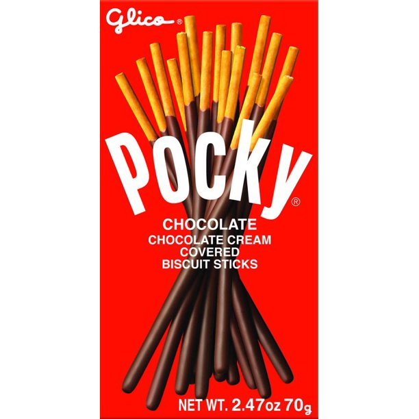 Glico Pocky 2.47 oz Crunchy Biscuit Sticks | Chocolate Cream