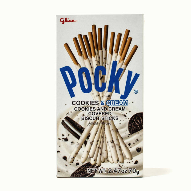 Glico Pocky 2.47 oz Crunchy Biscuit Sticks | Cookies & Cream